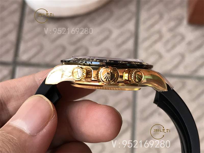 N廠勞力士迪通拿m116518ln間金膠帶復刻表做工怎么樣,內附實拍圖-復刻表