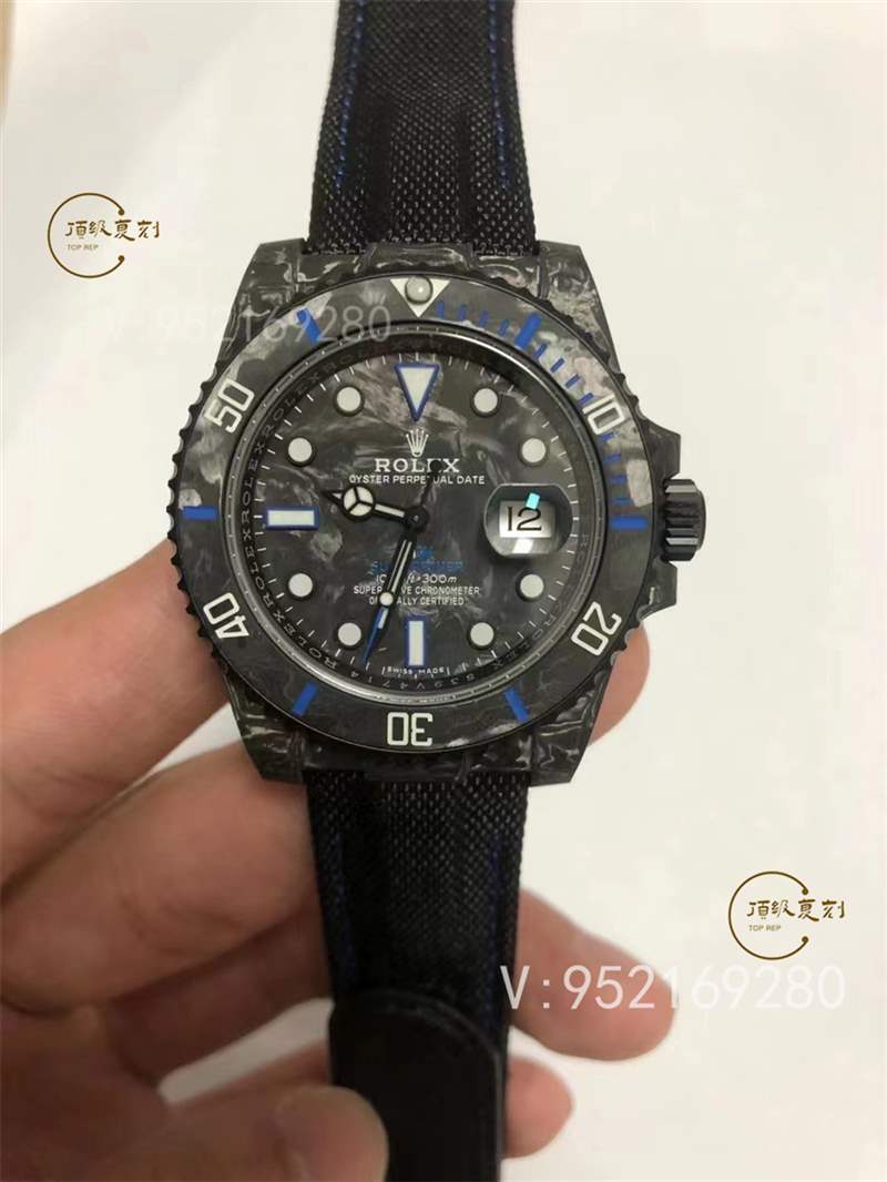 VS廠復(fù)刻勞力士diw改裝水鬼怎么樣,VS廠3135機(jī)芯碳纖維水鬼-復(fù)刻表