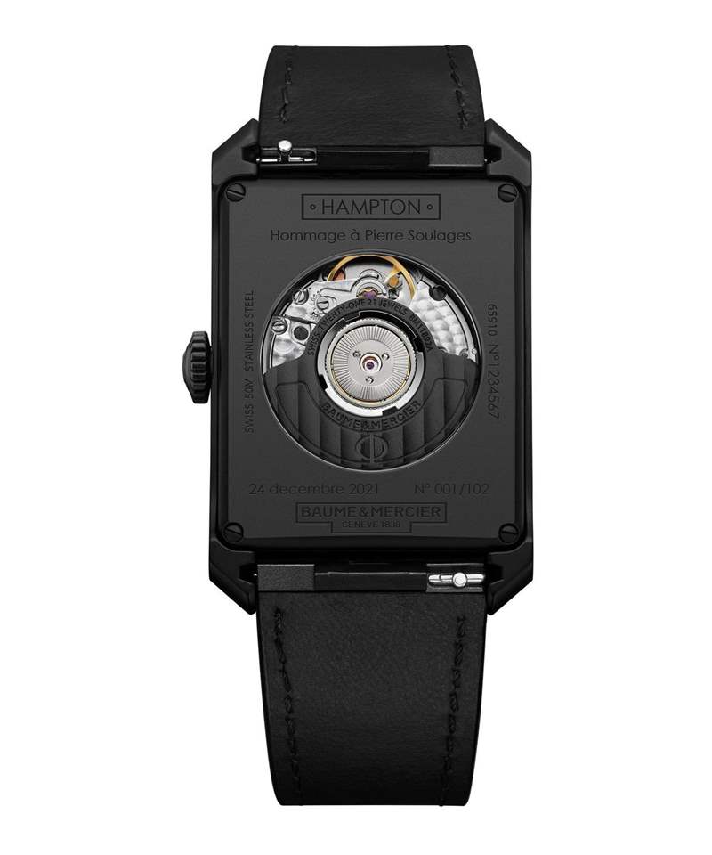 重現(xiàn)藝術(shù)家的創(chuàng)作手筆！名士表「向皮埃爾?蘇拉吉致敬」限量表-復(fù)刻表