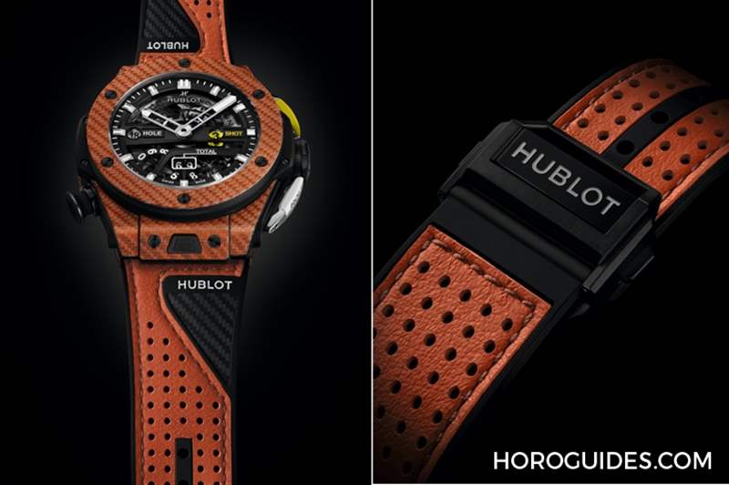 橘色、超輕量、可計桿數(shù),Hublot Big Bang Unico高爾夫球表新色亮相-復刻表