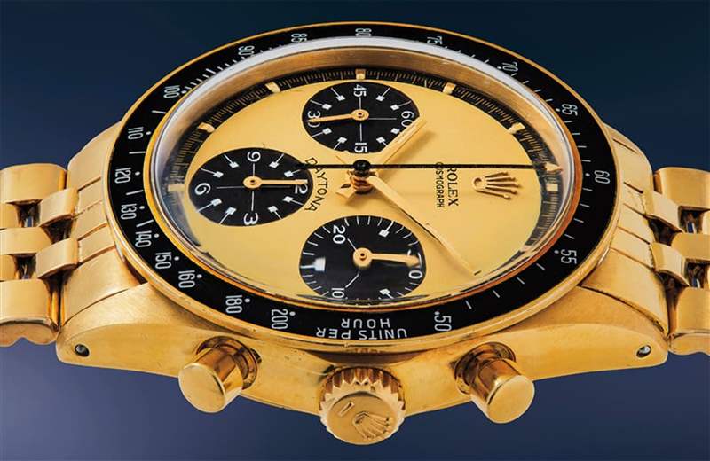 富藝斯拍賣行將出售一款勞力士Paul Newman Daytona 6264 “El Limoncito”,在Paul Newman面盤樣式中,它的稀有程度堪稱圣杯等級(jí)。 (Source:Phillips) Rolex Paul Newman Daytona 6264將拍賣激罕檸檬面手表估值千萬-復(fù)刻表