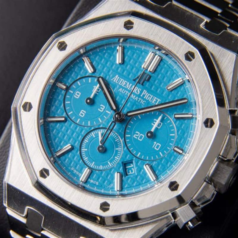 比PPxTIFFANY 5711更稀有!AP皇家橡樹(shù)綠松隱藏版手表全球限量5只-復(fù)刻表