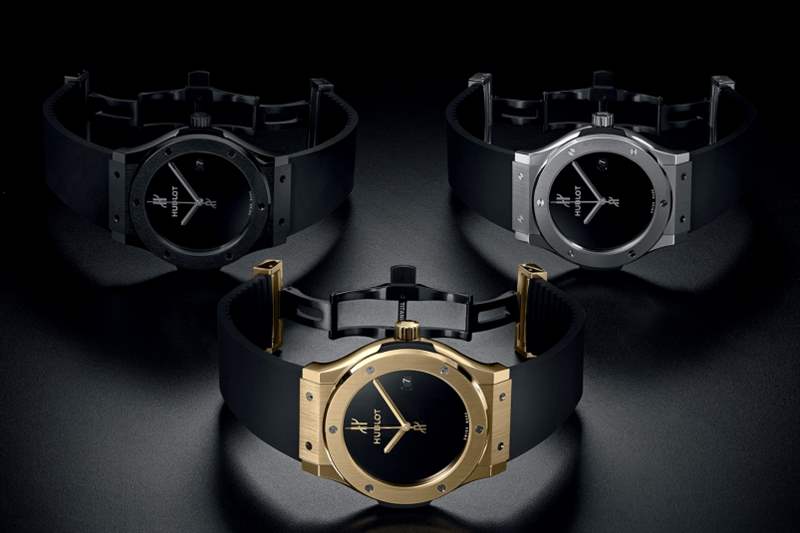 金表配橡膠表帶始祖| Hublot Classic Fusion 40 Years Anniversary-復刻表