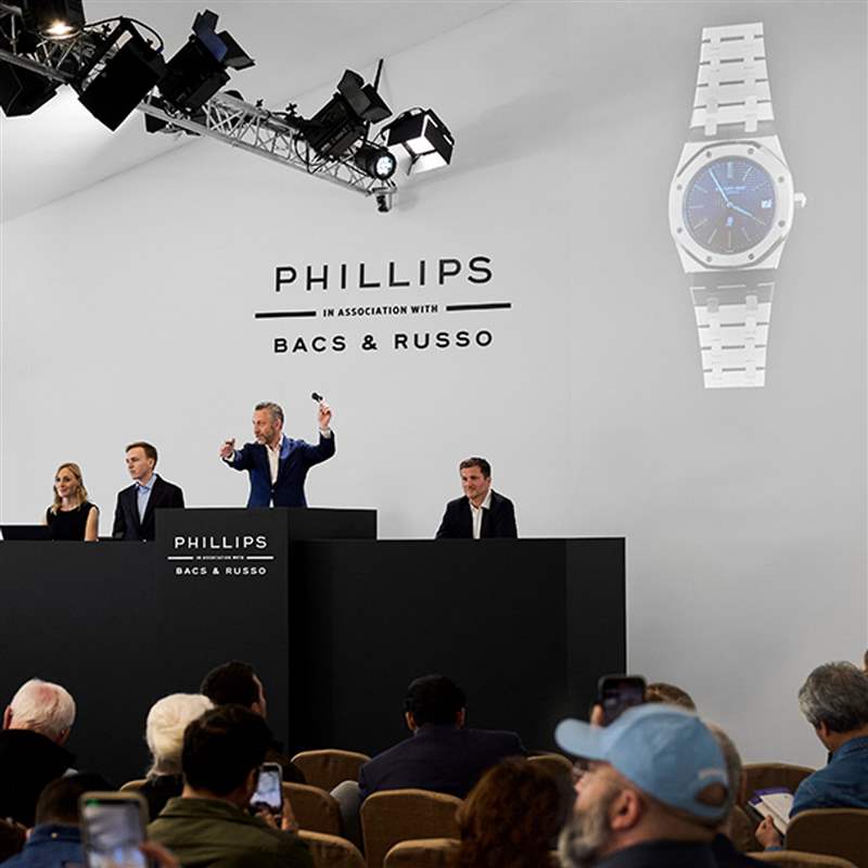 AP愛彼50周年拍賣世上第2枚生產(chǎn)Royal Oak破紀(jì)錄838萬天價(jià)成交-復(fù)刻表