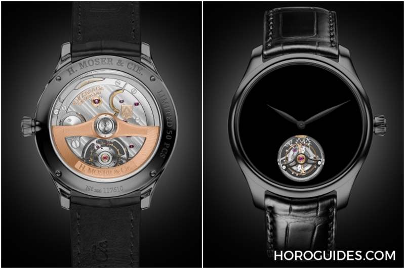 慶祝全新銷售平臺上線！H. MOSER & CIE.推出三款Vantablack?腕表-復(fù)刻表