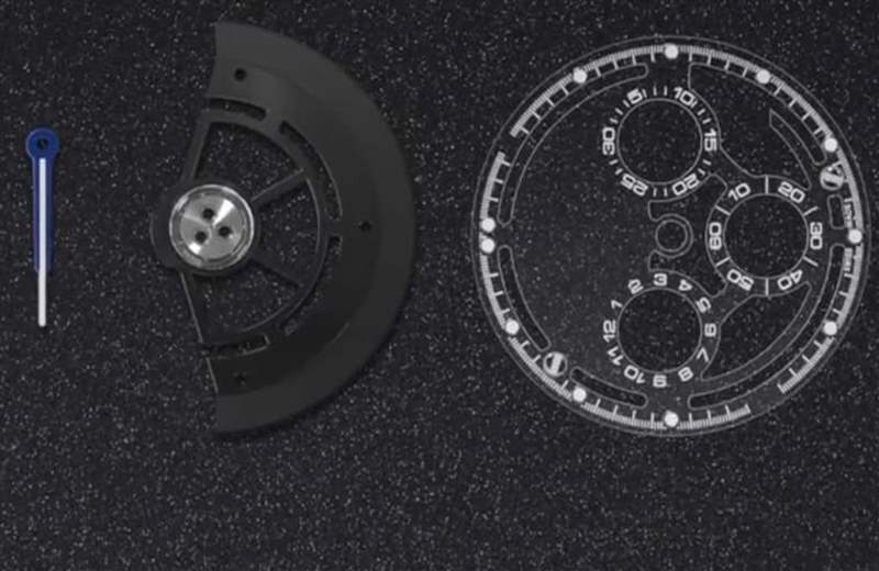 勞力士Daytona 116520改裝手表藍(lán)寶石面盤加藍(lán)色機(jī)芯零件超獨(dú)特-復(fù)刻表