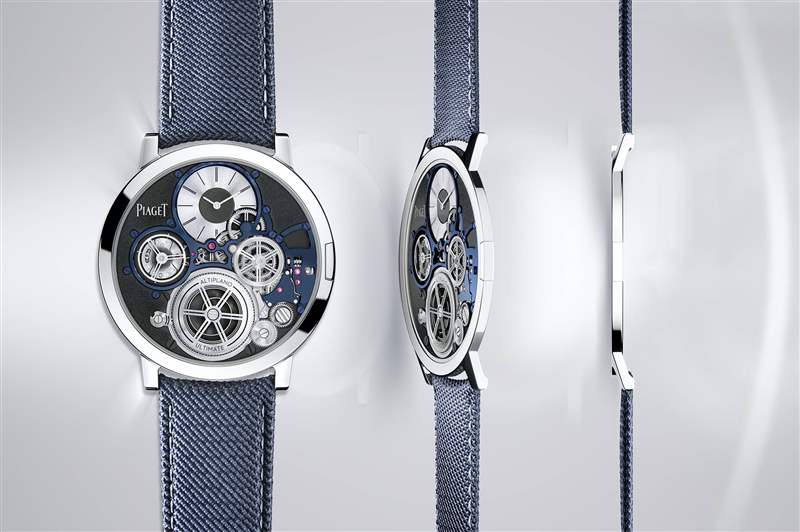 伯爵Altiplano Ultimate Concept系列多齒輪超薄腕表G0A45500-復(fù)刻表