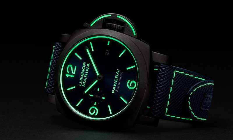 全都亮起來！沛納海全新Luminor Marina，表盤、表冠、表帶都有夜光-復刻表