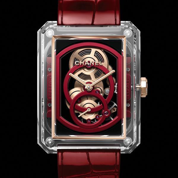 紅色基因的優(yōu)雅張力！CHANEL Red Edition用單色變化細節(jié)-復刻表