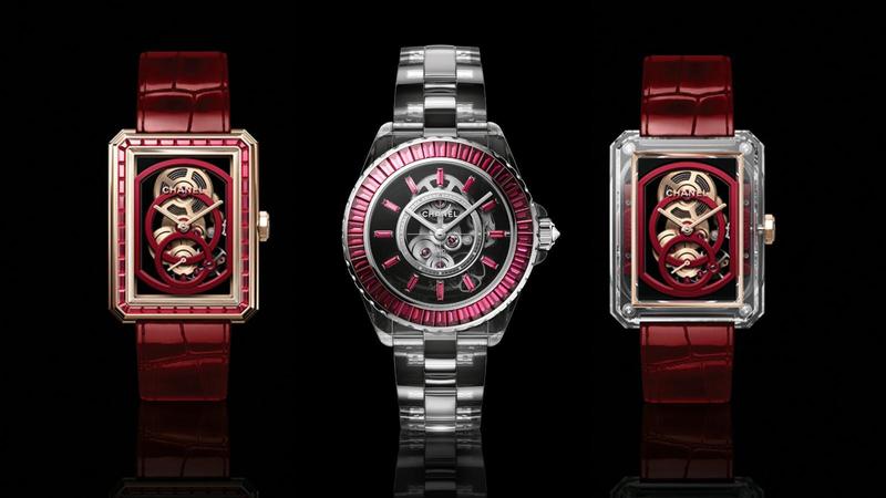 紅色基因的優(yōu)雅張力！CHANEL Red Edition用單色變化細節(jié)-復刻表