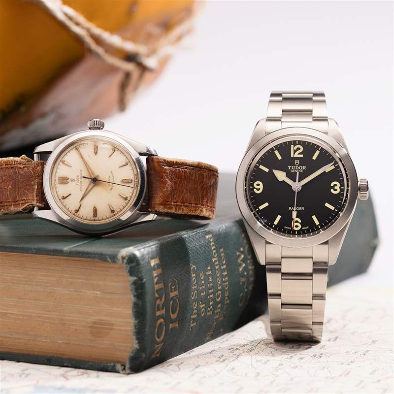 TUDOR新表極似Explorer探一？帝舵Ranger復(fù)刻手表儲航力達70小時-復(fù)刻表
