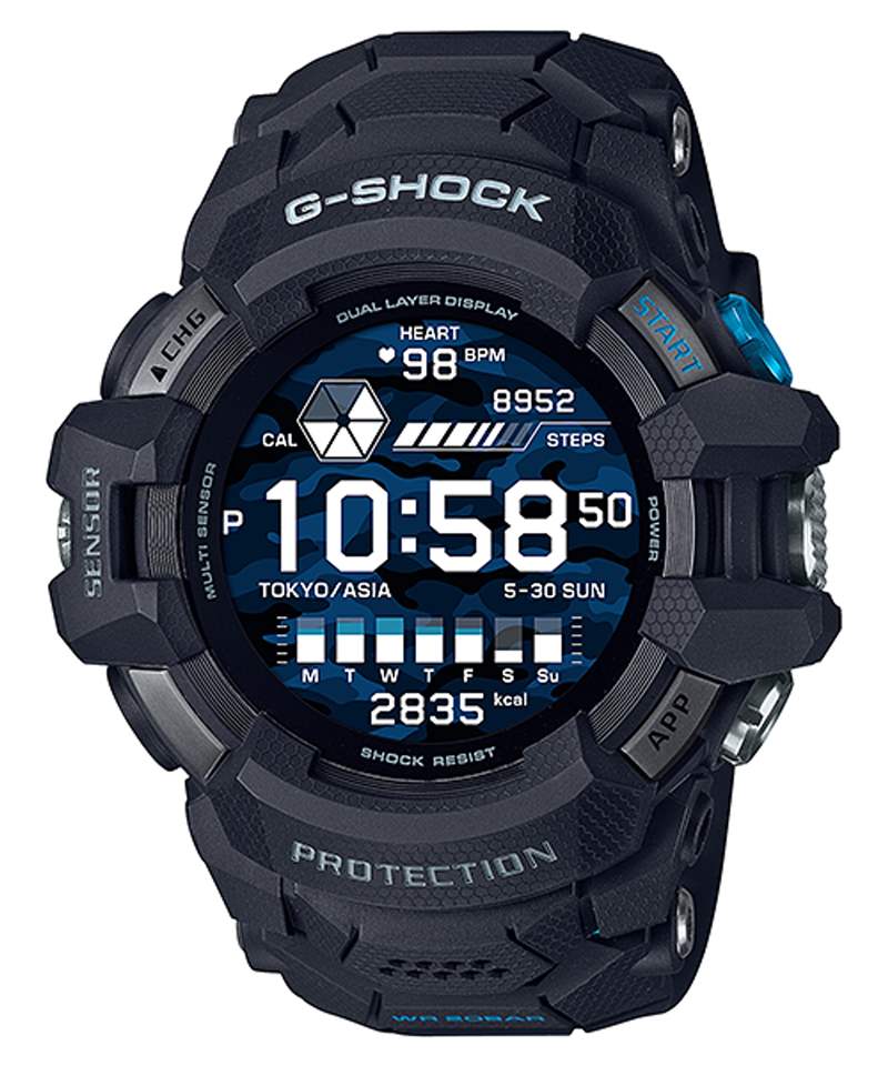 G-SHOCK將VR風格融入經典款手表鈦金屬幾何迷彩營造未來軍事感-復刻表