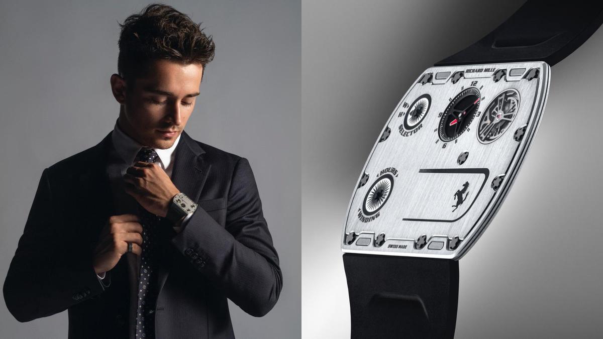 超薄運動表的工程習題！RICHARD MILLE RM UP-01 Ferrari-復刻表