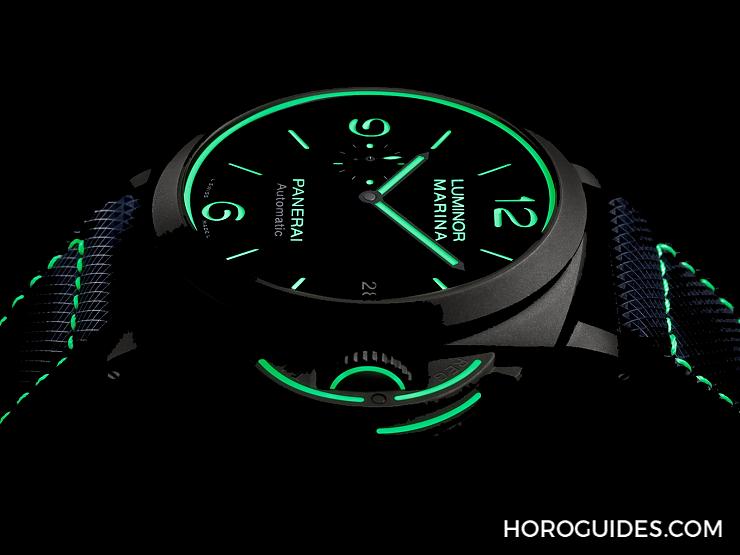 全都亮起來！沛納海全新Luminor Marina，表盤、表冠、表帶都有夜光-復刻表