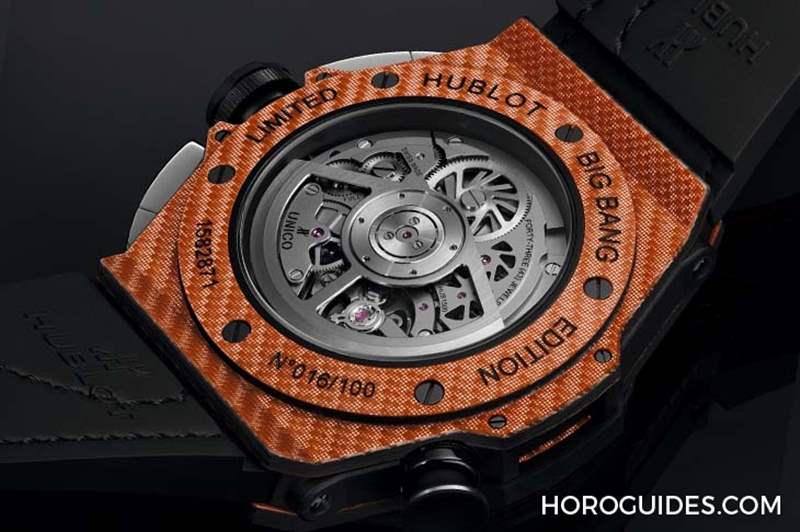 橘色、超輕量、可計桿數(shù),Hublot Big Bang Unico高爾夫球表新色亮相-復刻表