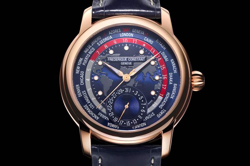 康斯登經(jīng)典世界時制造限量版FC-718NRWM4H9-復(fù)刻表