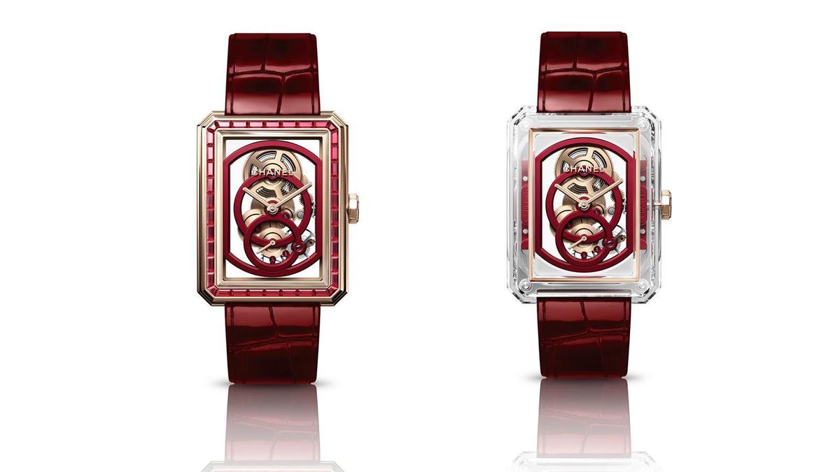 紅色基因的優(yōu)雅張力！CHANEL Red Edition用單色變化細節(jié)-復刻表