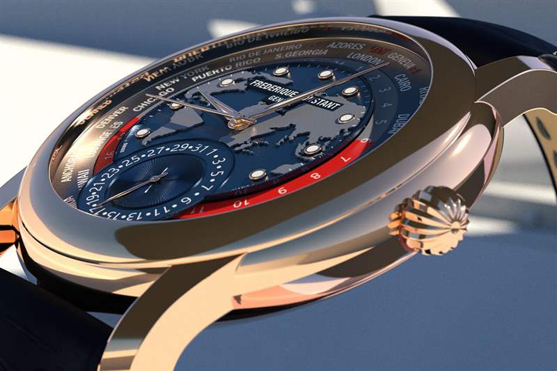 康斯登經(jīng)典世界時制造限量版FC-718NRWM4H9-復(fù)刻表