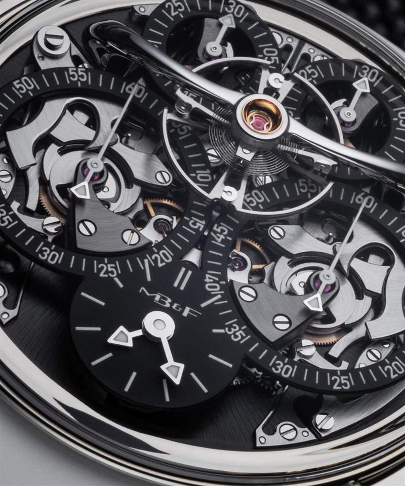 完美演繹一加一大于二的道理！MB&F首款計時碼表現身-復刻表