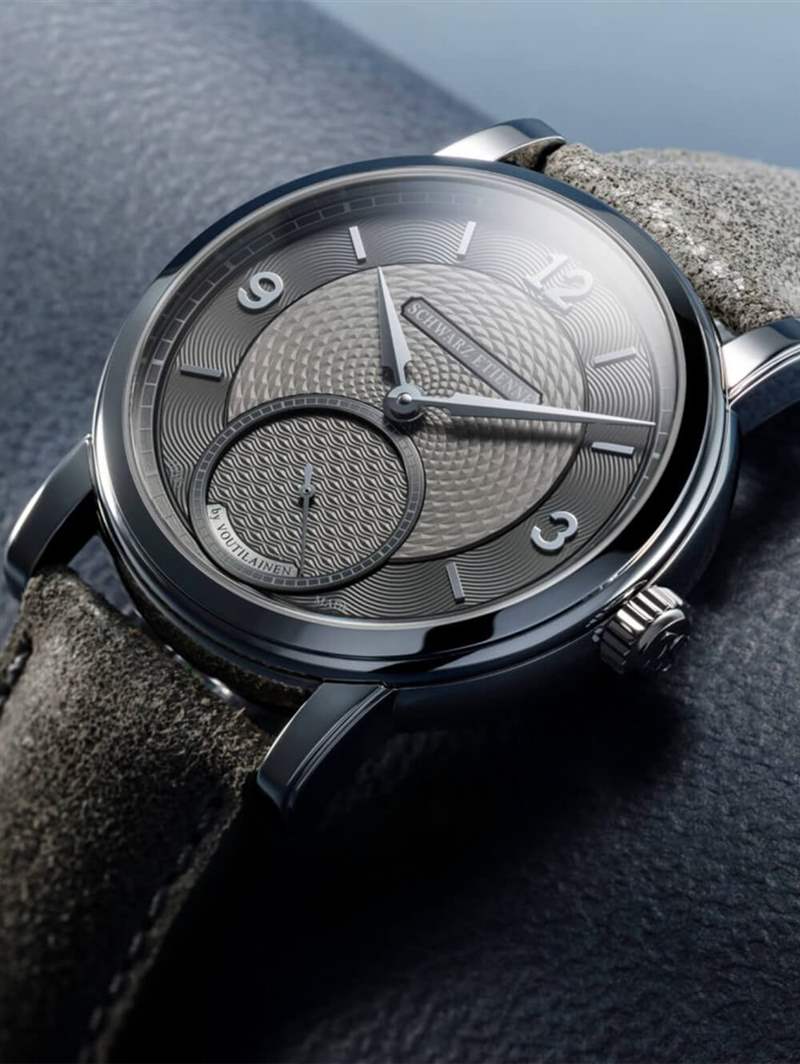 芬蘭小眾手表Kari Voutilainen的Schwarz Etienne Roma Synergy獨特紋路手表-復刻表