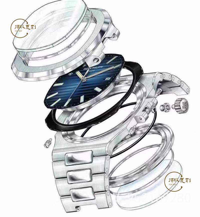 3K廠鸚鵡螺-3K廠PP百達翡麗鸚鵡螺5711復刻表做工怎么樣-復刻表