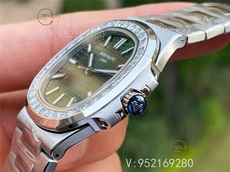 3K廠鸚鵡螺-3K廠百達翡麗鸚鵡螺綠盤T鉆圈1300A復刻做工怎么樣-復刻表