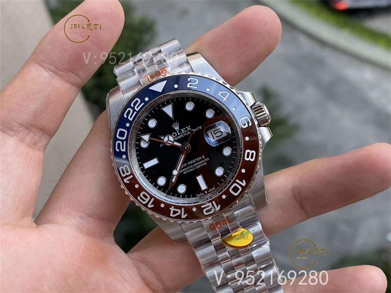 N廠勞力士格林尼治紅藍(lán)可樂(lè)圈「m126710blnr-0001」復(fù)刻做工評(píng)測(cè)-復(fù)刻表