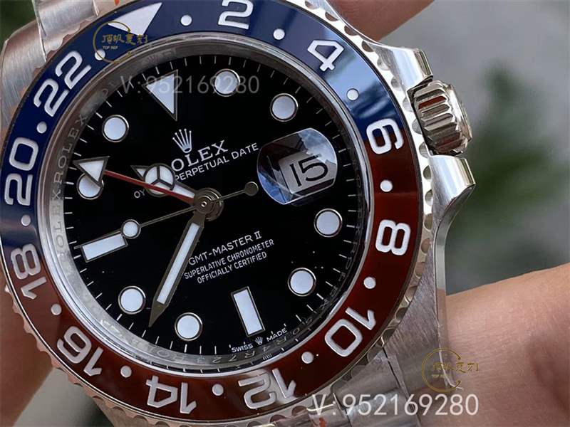 N廠勞力士格林尼治紅藍(lán)可樂(lè)圈「m126710blnr-0001」復(fù)刻做工評(píng)測(cè)-復(fù)刻表