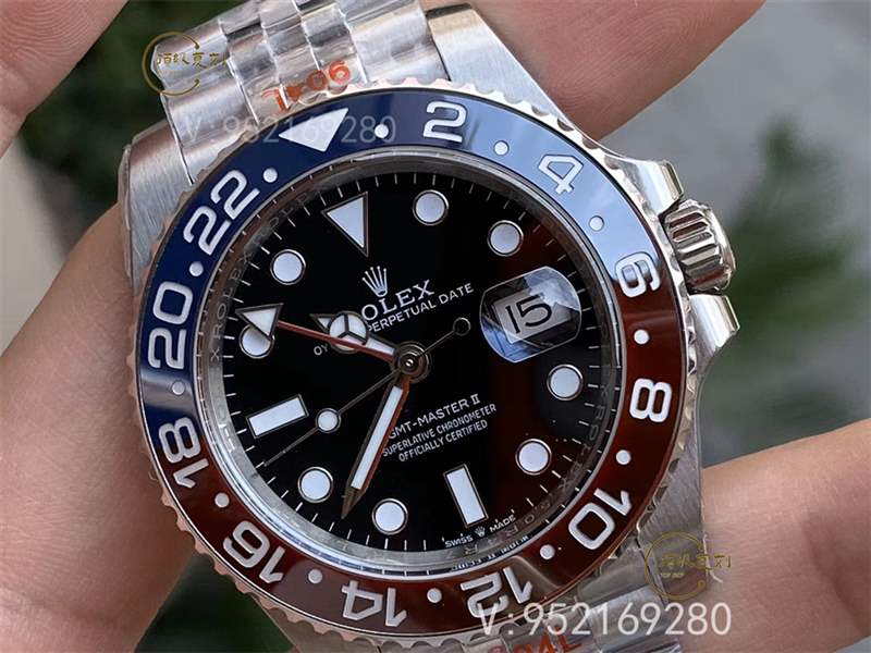 N廠勞力士格林尼治紅藍(lán)可樂(lè)圈「m126710blnr-0001」復(fù)刻做工評(píng)測(cè)-復(fù)刻表