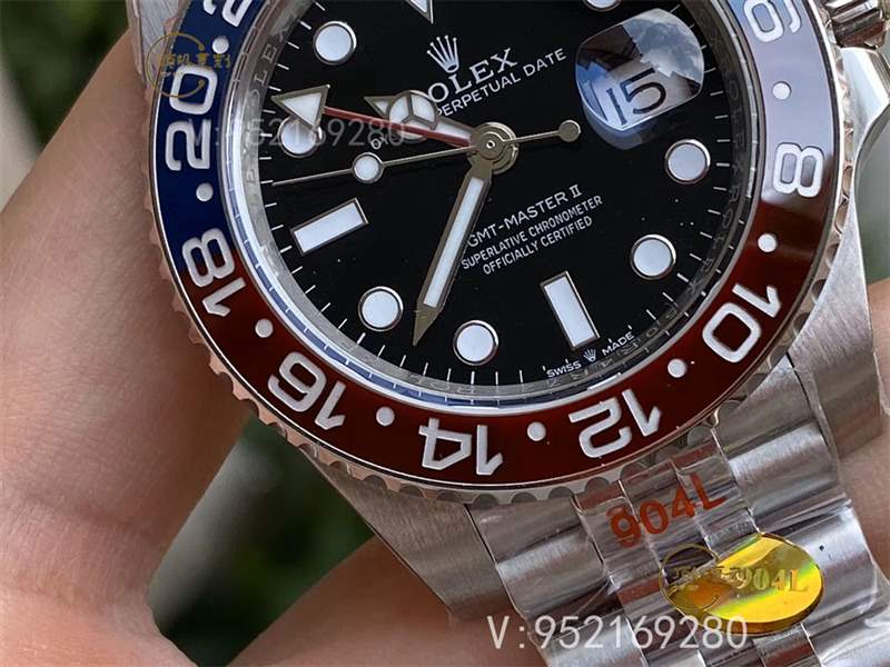 N廠勞力士格林尼治紅藍(lán)可樂(lè)圈「m126710blnr-0001」復(fù)刻做工評(píng)測(cè)-復(fù)刻表