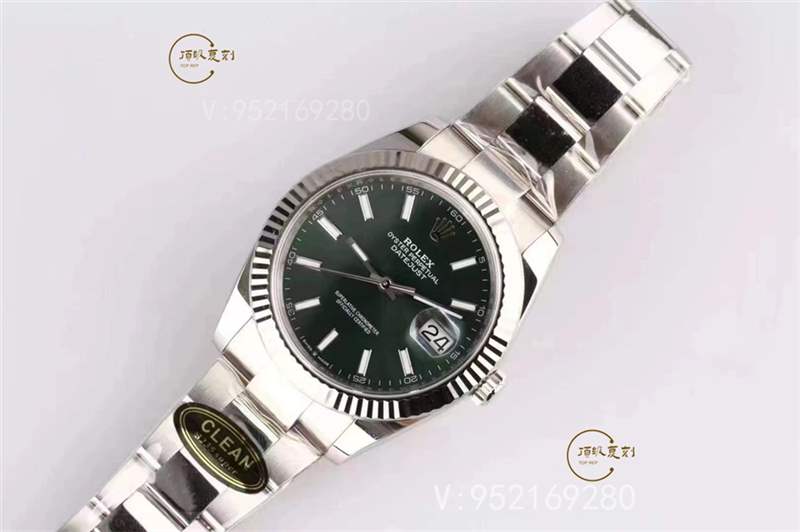 c廠(clean廠)勞力士日志126334薄荷綠盤41mm復(fù)刻表做工怎么樣-復(fù)刻表
