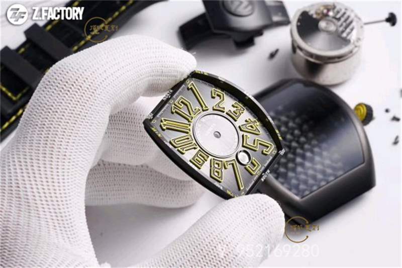 ZF廠法穆蘭v45游艇黃色刻度復刻表做工怎么樣-ZF廠法蘭克穆勒拒絕一眼假-復刻表