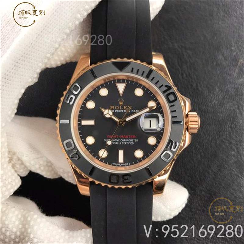 AR廠金游艇-AR廠勞力士金游艇名仕116655復(fù)刻表做工怎么樣-復(fù)刻表