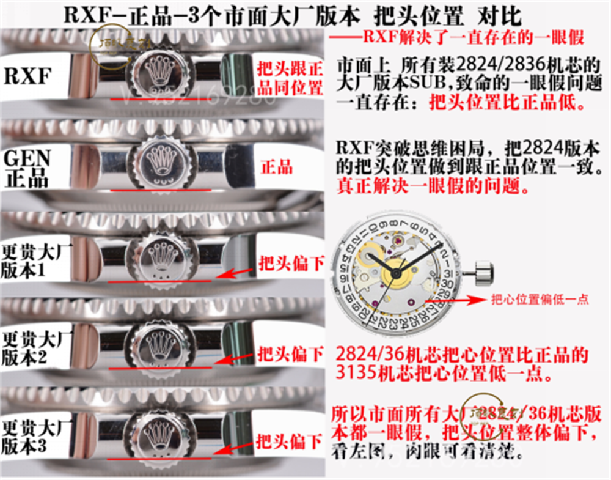 RXF廠勞力士黑水鬼翻復(fù)刻表新品上市-xf廠水鬼-復(fù)刻表