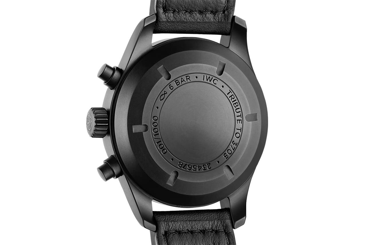 萬國沙夫豪森飛行員計時碼表“致敬 3705”IW387905-復(fù)刻表