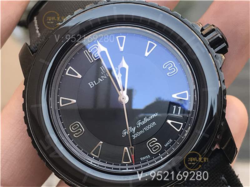 ZF廠寶珀五十噚黑武士5015-11C30-52復(fù)刻表做工怎么樣-復(fù)刻表