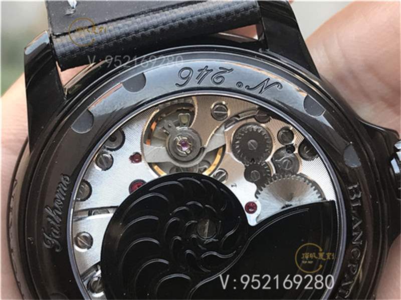 ZF廠寶珀五十噚黑武士5015-11C30-52復(fù)刻表做工怎么樣-復(fù)刻表