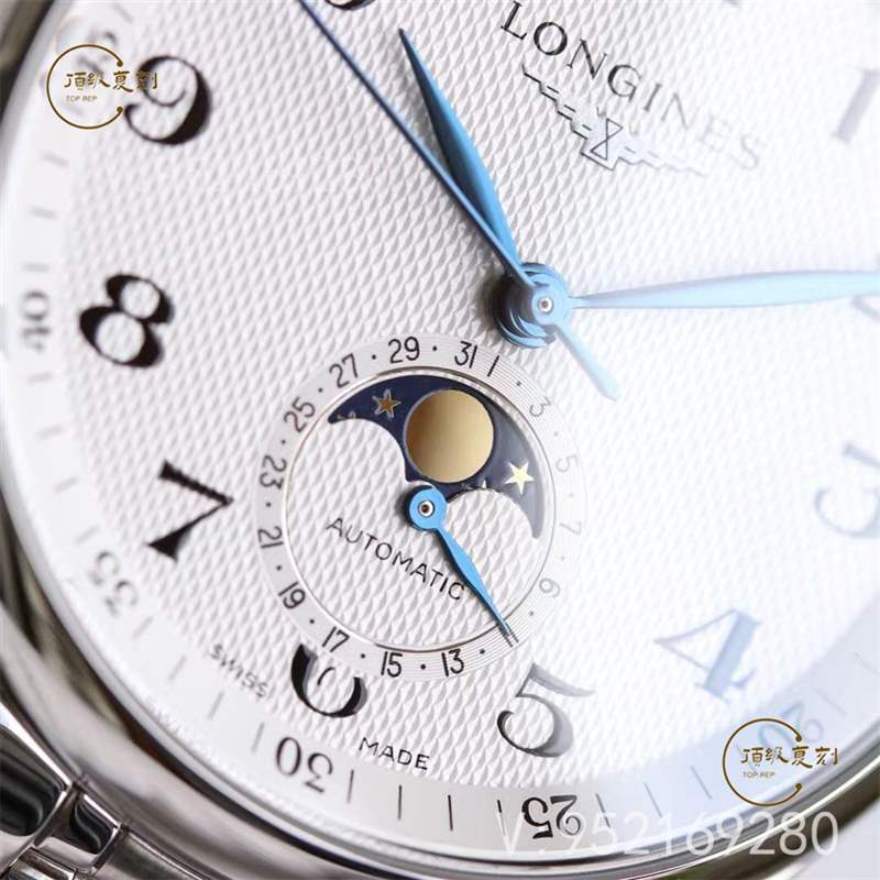 GF廠浪琴名匠月相復(fù)刻表L899.5一體機(jī)芯功能對版嗎,怎么使用-復(fù)刻表