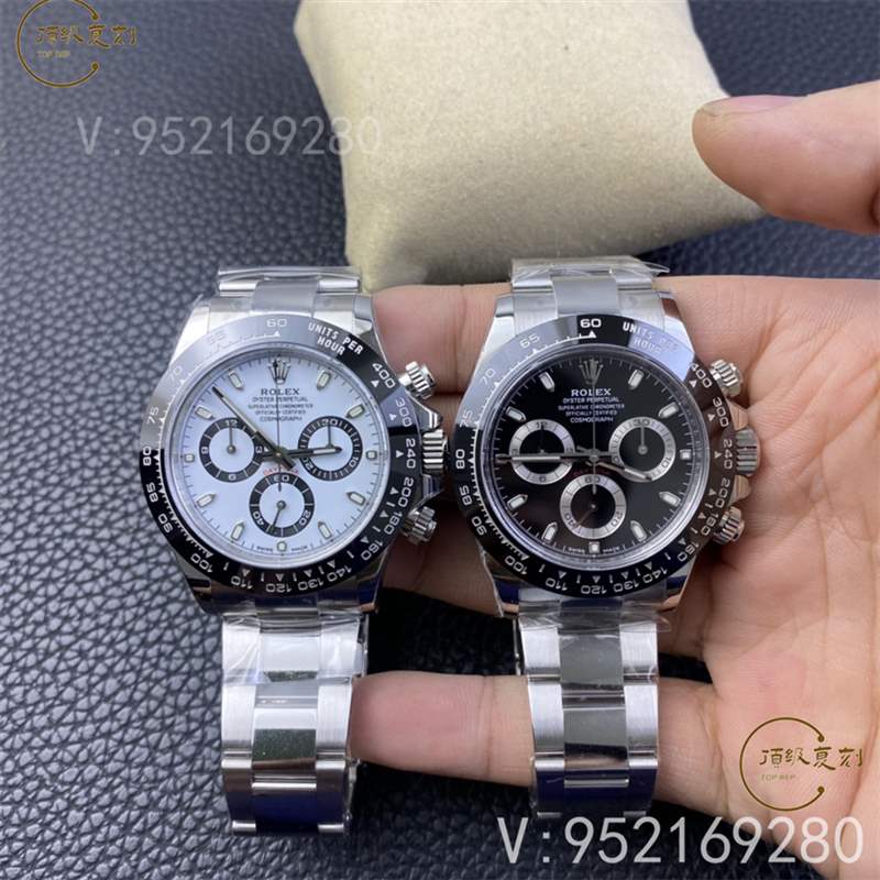 C廠(Clean廠)勞力士4130迪通拿復(fù)刻表對(duì)比正品怎么樣-復(fù)刻表