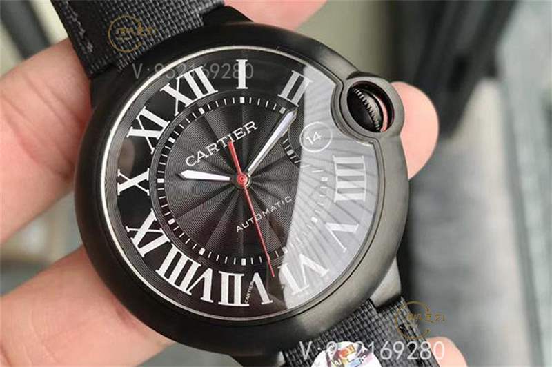 AF廠復(fù)刻卡地亞大號藍(lán)氣球黑騎士復(fù)刻表做工怎么樣-復(fù)刻表