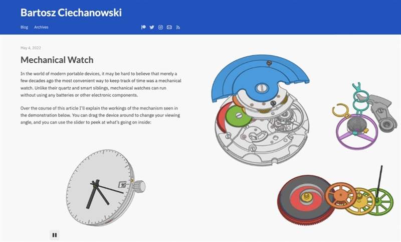 這是最有趣、最有互動(dòng)性的鐘表文章：來自國外表友的機(jī)芯原理全面解析-復(fù)刻表