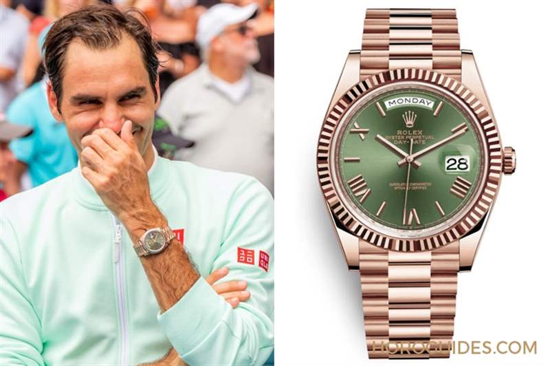 回顧那些高光時(shí)刻，Roger Federer費(fèi)德勒與Rolex偕伴20年-復(fù)刻表