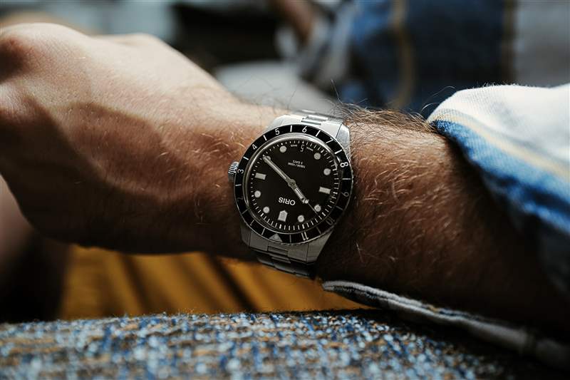 使用新款Oris&nbsp;Divers 65 親身體驗 12 小時表圈和啞光表盤-復(fù)刻表