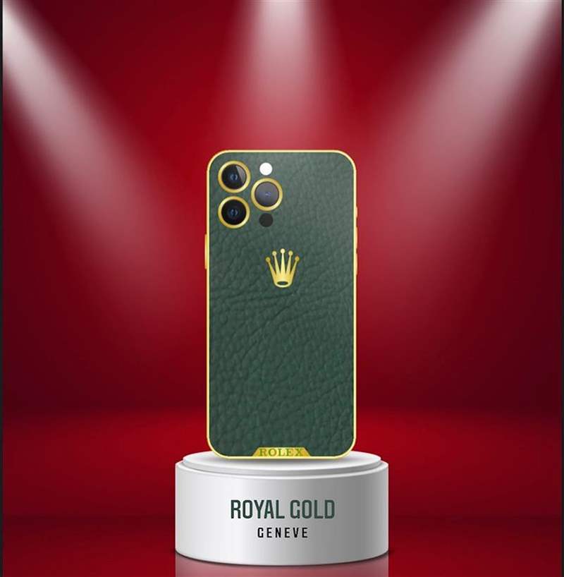 Rolex限量版iPhone開箱？24K金打造真土豪風范比戴勞力士更氣派-復刻表
