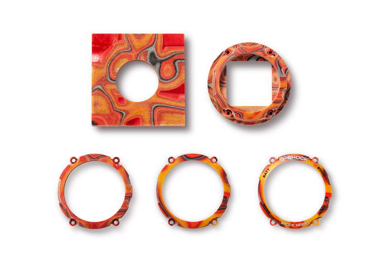 推出G-Shock 慶祝其成立 40 周年，發布了一些火紅的手表和巧妙的霧霾-復刻表