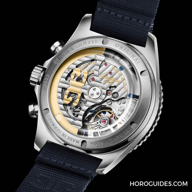 藍面、藍陶瓷圈打頭陣! Glashütte Original SeaQ系列首次搭載計時功能-復刻表