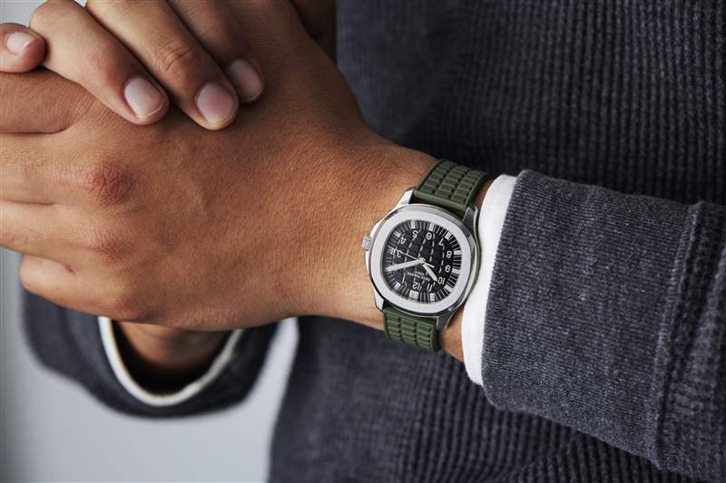 復古手表A 1994 A. Lange & S?hne Lange 1、2013 FP Journe Chronomètre Bleu 全套和 2001 年百達翡麗 Aquanaut