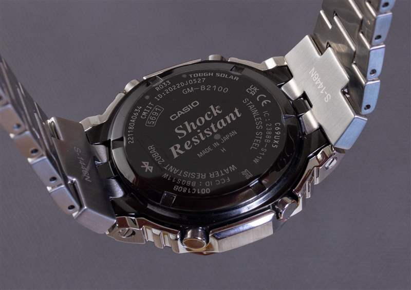 手表評論:卡西歐 G-Shock GMB2100 全金屬手鏈 手表評論:卡西歐 G-Shock GMB2100 全金屬手鏈-復刻表