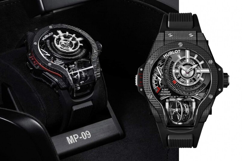MP-09 Tourbillon Bi-Axis 3D Carbon 12款熱門Hublot手表推介|新手買宇舶表格價(jià)必睇!-復(fù)刻表