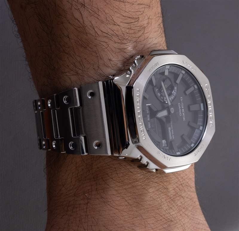 手表評論:卡西歐 G-Shock GMB2100 全金屬手鏈 手表評論:卡西歐 G-Shock GMB2100 全金屬手鏈-復刻表